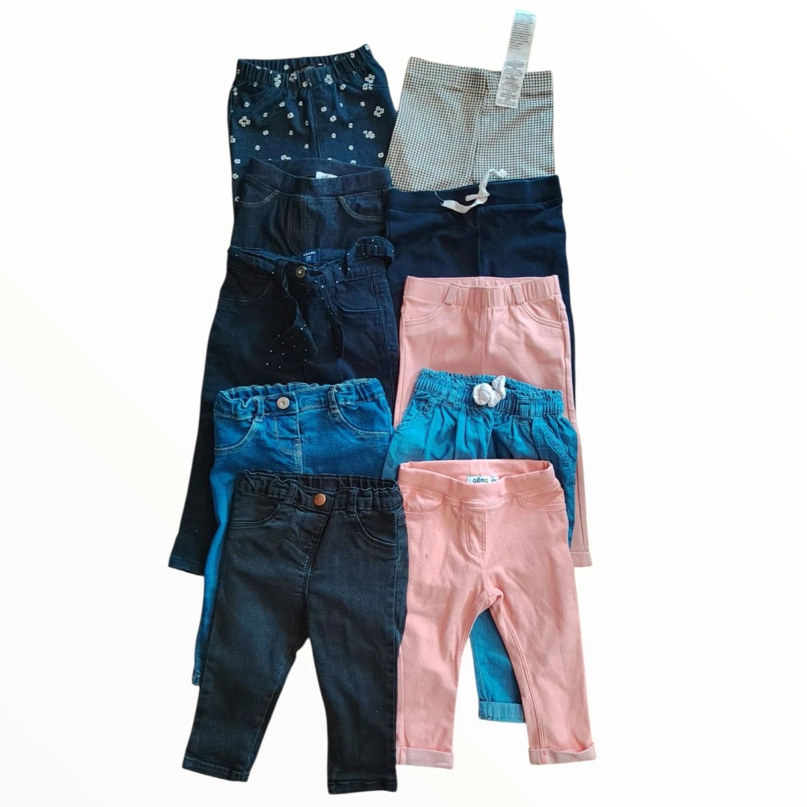 Lot de 10 pantalons fille
